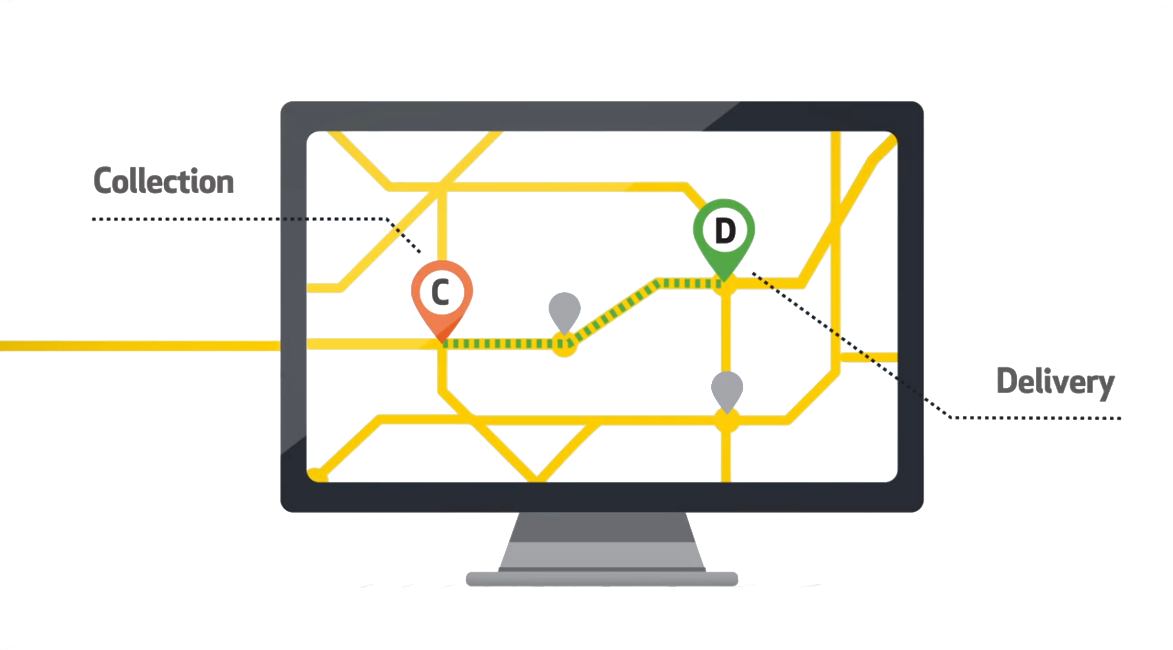 White glove delivery software UK showing detailed job management